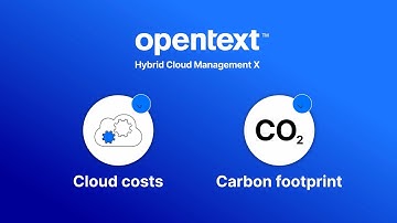 Optimize Your Cloud Costs and Carbon with FinOps from OpenText