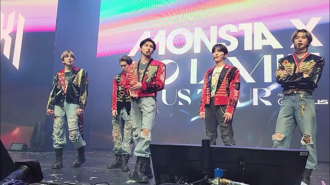 2022/05/26 Monsta X US Tour Detroit Talk 3 YouTube