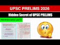 The Hidden Secret of UPSC PYQs 🤫 | 50+ Elimination Trick
