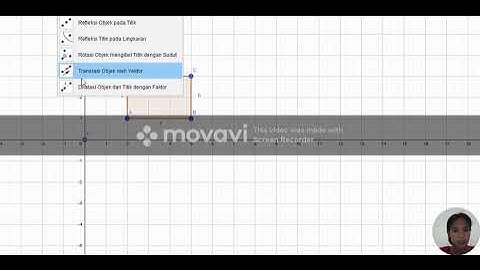 mengerjakan soal Dilatasi menggunakan aplikasi geogebra💪🏾😇