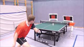 Thats Why A Returnboard Is 3 Times Better Than A Table Tennis Robot For Your Topspin Training