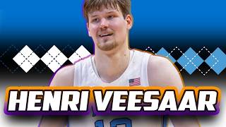 HENRI VEESAAR SCOUTING REPORT | 2026 NBA Draft | Atlanta Hawks | North Carolina Tar Heels | Estonia