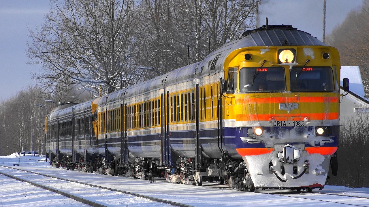 Дизель-поезда ДР1А-198 и ДР1А-311 / DMU DR1A-198 and DR1A-311