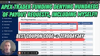 Apex Trader Funding DENIED My Payout Requests (Did I Tilt After I Found Out?)