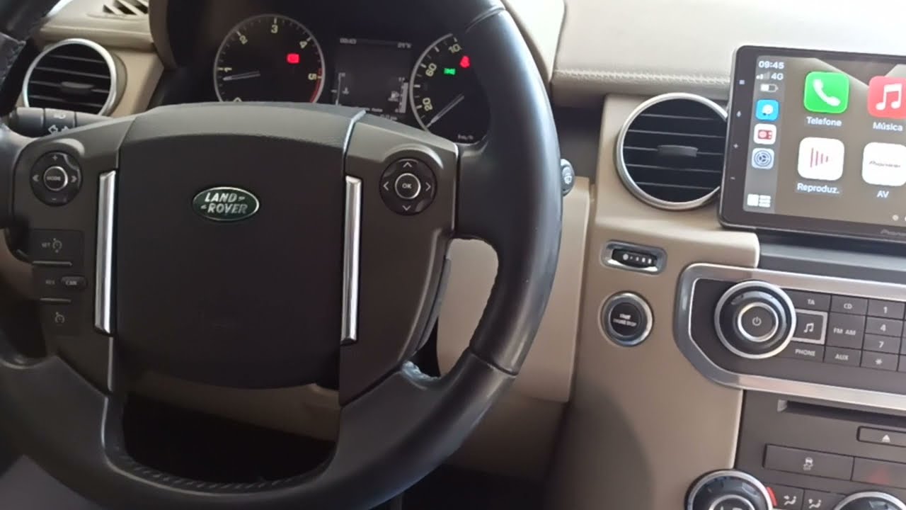 Discovery 4 | 2011 - Instalação Central 9" CarPlay e Android Auto - ArtsomAuto