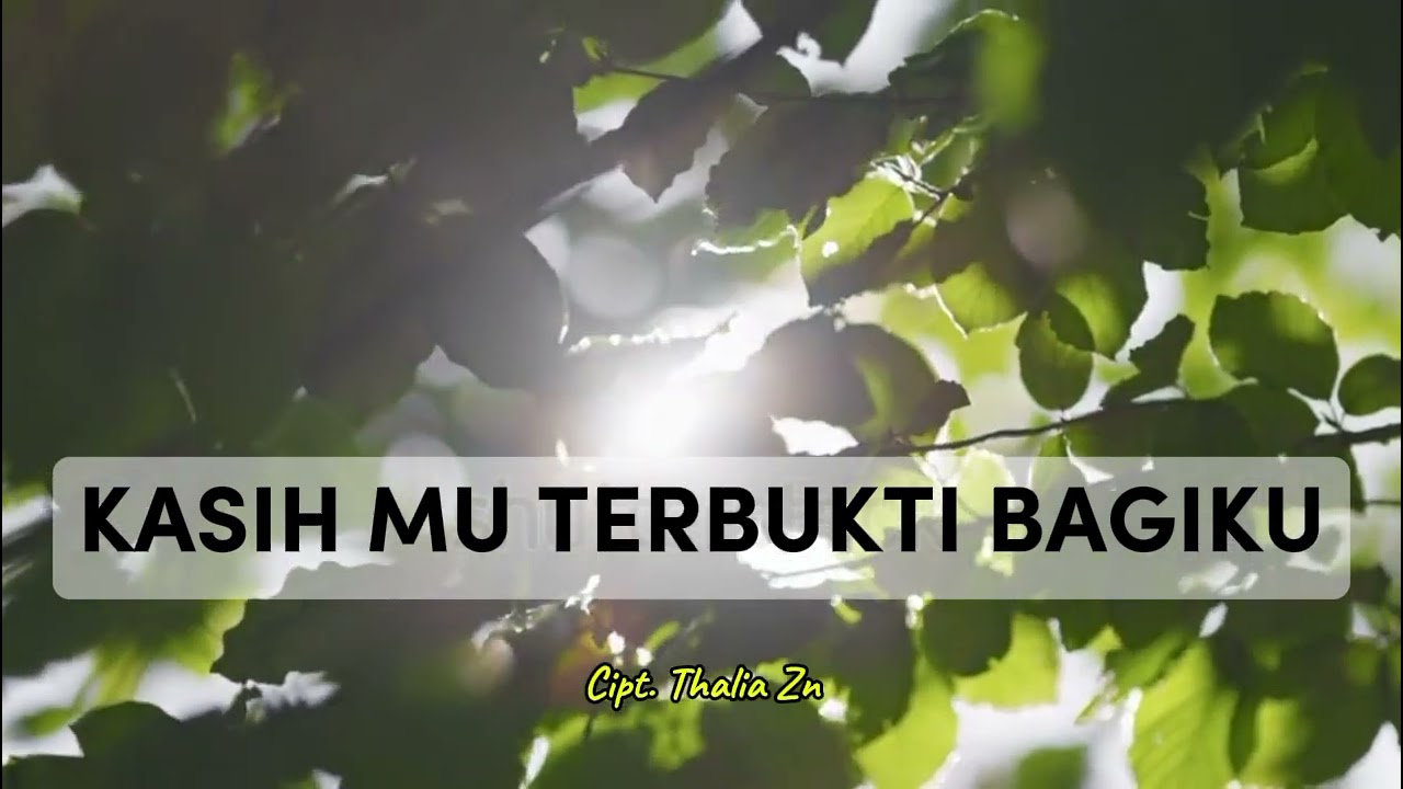 Kasih Mu Terbukti Bagiku - Cover By AI Singer (Cipt. Thalia Zn)