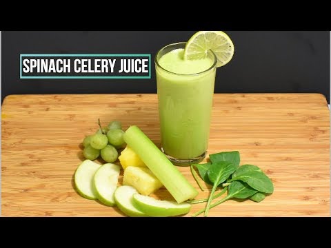 spinach-celery-juice-|-quick-and-easy-|-without-sugar-|-healthy-juice