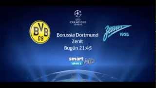 Borussia Dortmund - Zenit Bu Akşam 21.45Te Sadece D-Smartta