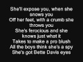Kim Carnes - Bette Davis Eyes - Lyrics - 1981