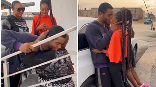 Emotional 😭 moment mother forgave daughter’s boyfriend that stole her money to travel abroad