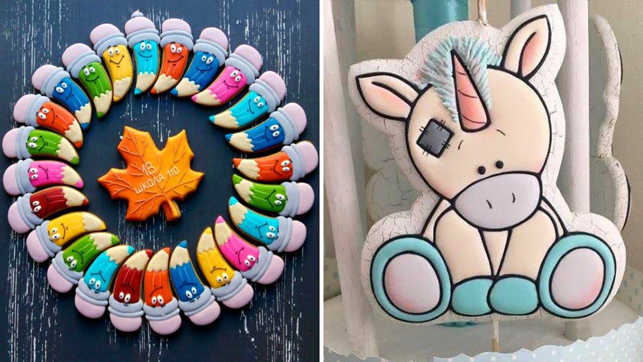 Sugar Cookies Decorating iDeas Yummy Colorful Cookies Decorating