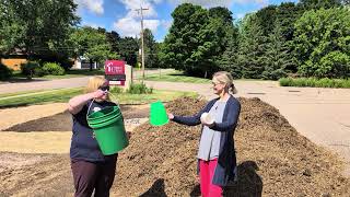Rain Garden Mulch