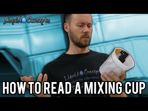 Understanding Mixing Cups : Mix Ratios 