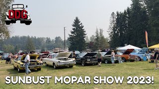 Will These Two Classic Mopars Drive 160 Miles? Sunbust 2023 Car Show Road Trip And Walk Through