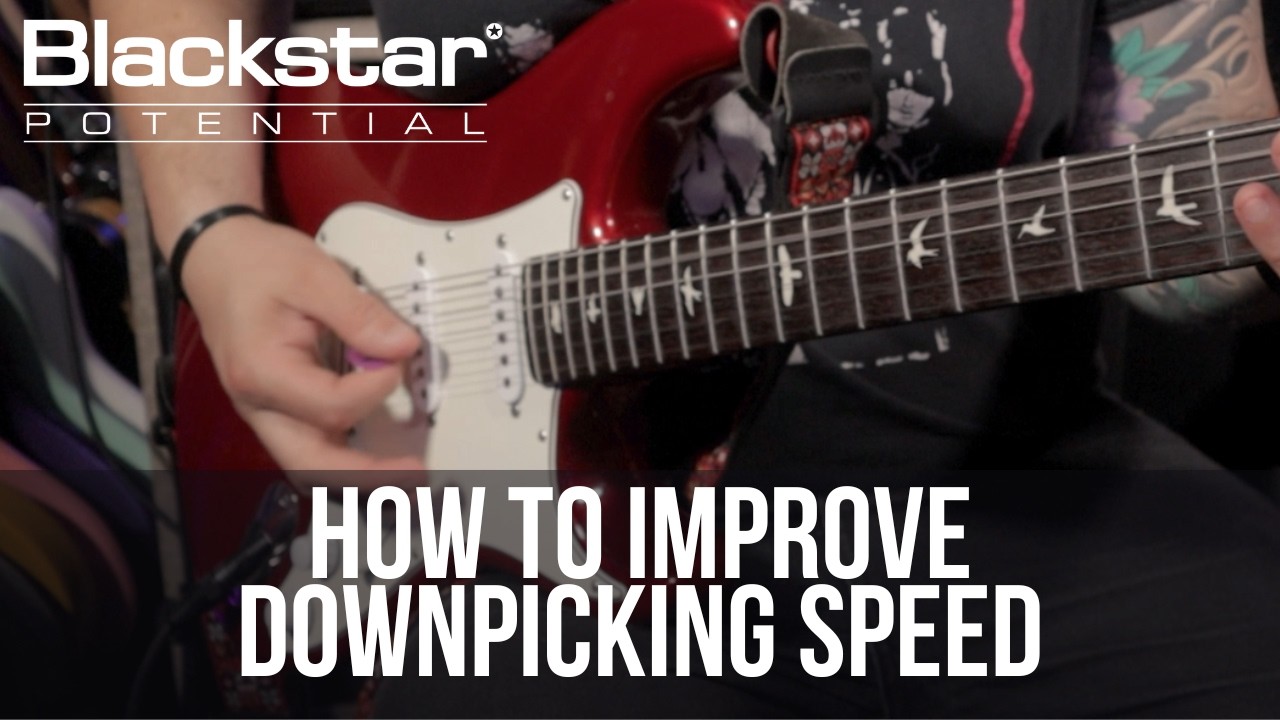 Thumbnail for How to Improve Downpicking Speed | Blackstar Potential Lesson