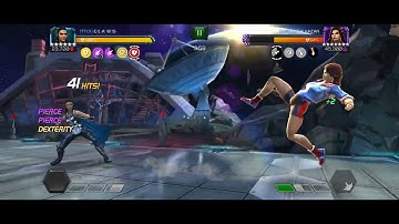 MCOC AW R4 Valkyrie vs 7* charves Hazard shift