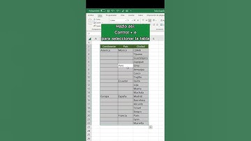 RELLENAR espacios en BLANCO #excel #superexcel #tutorial #cursodeexcel