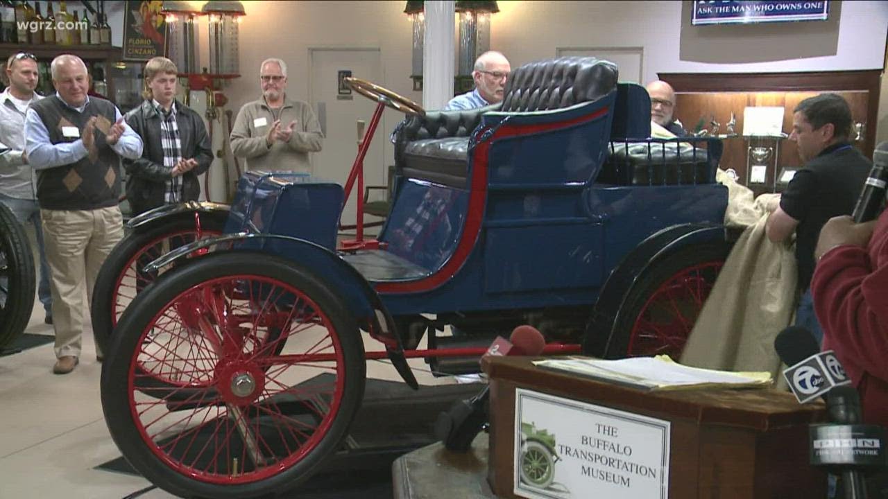 Buffalo Museum acquires historic Packard race car - YouTube