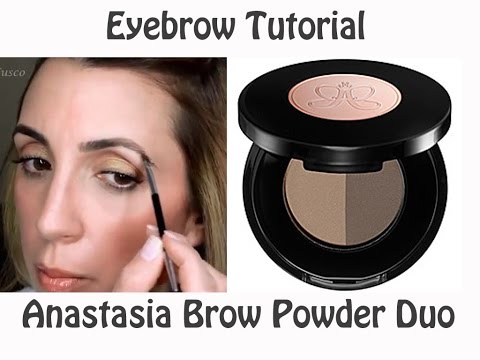 EyeBrow Tutorial - Anastasia Brow Powder Duo 