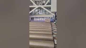 High efficiency multi-head texturing stone flaming machine