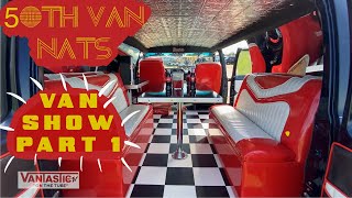 50th Van Nationals  Huge Custom Van Show Part 1 Sterling, CO USA
