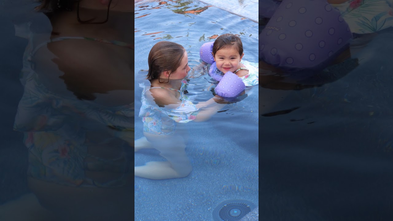 Blowing bubbles with mommy YouTube