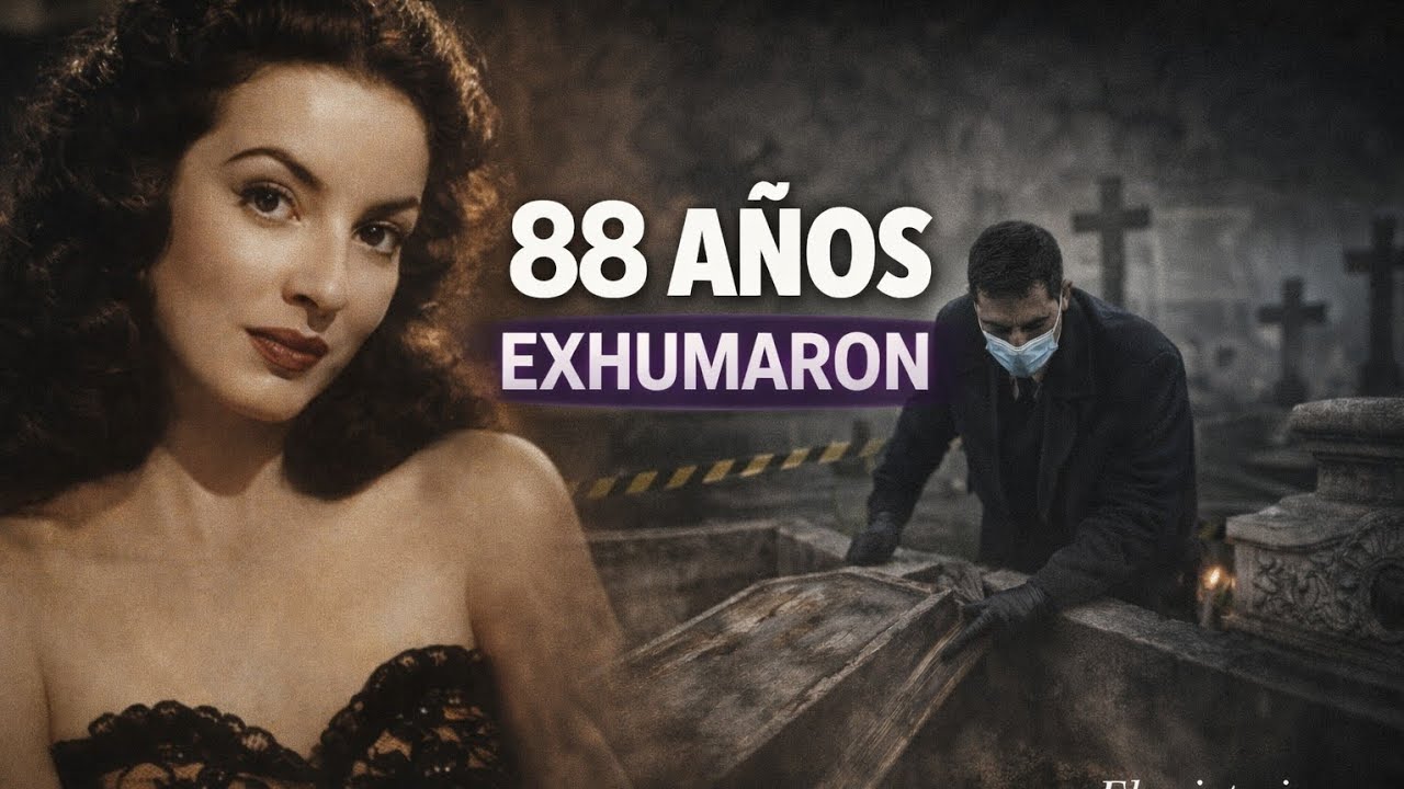 Murió el Día de Su Cumpleaños… Años Después Exhumaron a María Félix