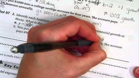 Algebra II   7 1 Exponential Functions Part II