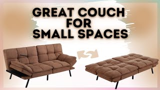 MEMORY FOAM FUTON UNBOXING, ASSEMBLY & REVIEW