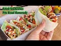 membuat kulit kebab Sandwiches ~ Roti pita ~Pita Bread