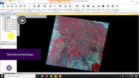 How to stack layers in ERDAS Imagine 2015