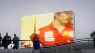 Timo Glock's reaction to Kimi having an ice cream
