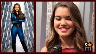 Paris Berelc On Set of 