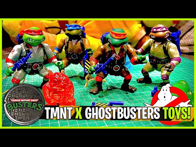 ゴーストバスターズ タートルズ 1990 1997 Ghostbusters cross streams with Teenage Mutant Ninja Turtles in