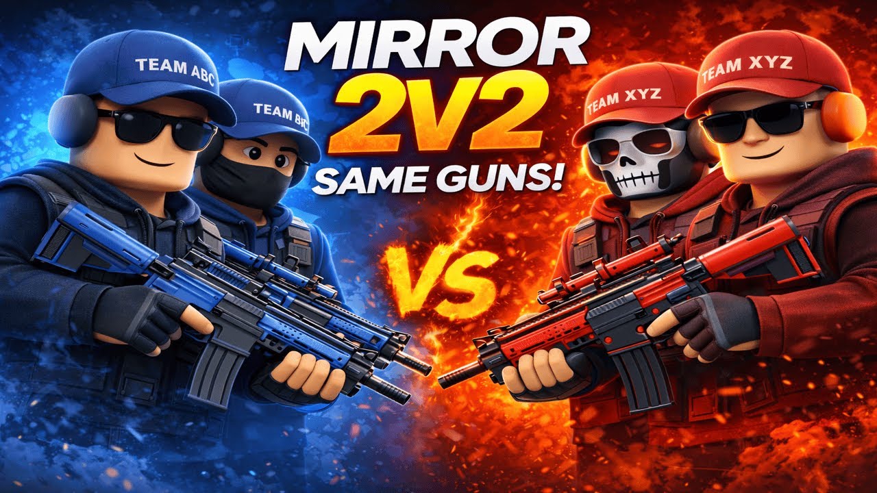 Mirror 2v2 Is INSANE | Same Loadout, No Excuses | Roblox Rivals ...