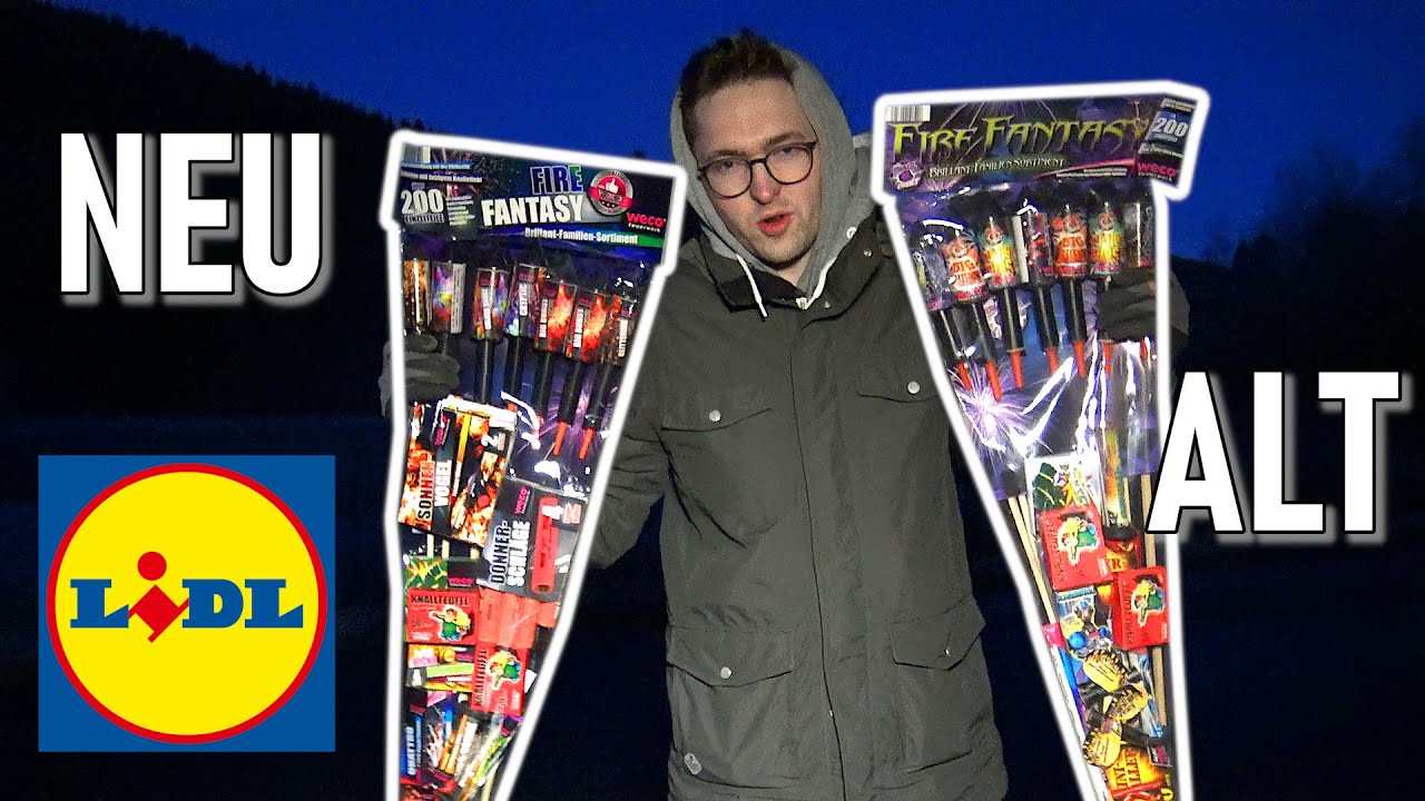 ALT vs. NEU | Lohnt sich das FIRE FANTASY Feuerwerk-Sortiment noch? | 7,77€ bei LIDL | Weco