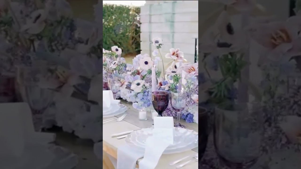 Dream outdoor wedding reception decor inspiration💗🎀