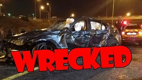 BMW M3 High Speed Crash - N1 Cape Town