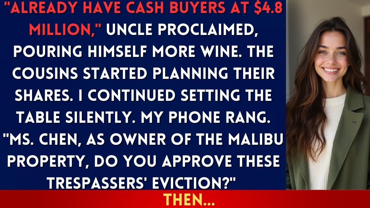 At Thanksgiving, Uncle Announced We're Selling The Beach House—Then The Realtor Confirmed The...
