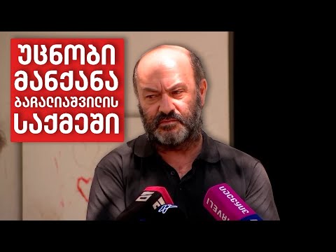 მანქანა იდგა ხოლმე კორპუსთან, კომპიუტერზე რაღაცას მუშაობდნენ - ბაჩალიაშვილის მამა