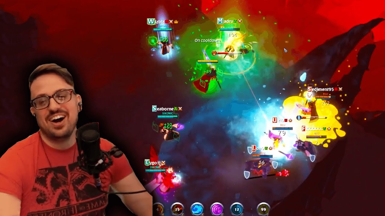 I abduct healers in 5v5 hellgates | Albion Online PvP