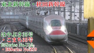 東北･秋田新幹線E6系Z19編成+E5系U12編成 はやぶさ・こまち35号 221119 JR Tohoku Shinkansen Omiya Sta.
