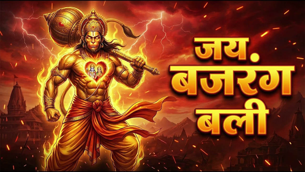 Powerful Hanuman Chalisa | HanuMan | Teja Sajja | Saicharan | Hanuman Jayanti Song | Jai Hanuman 33