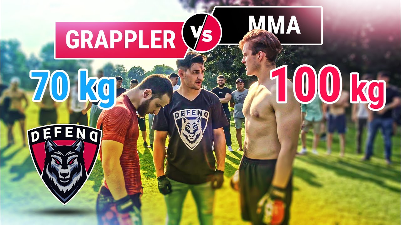 German PITBULL vs. Albanian BOXER | MMA-Fight! | DFC
