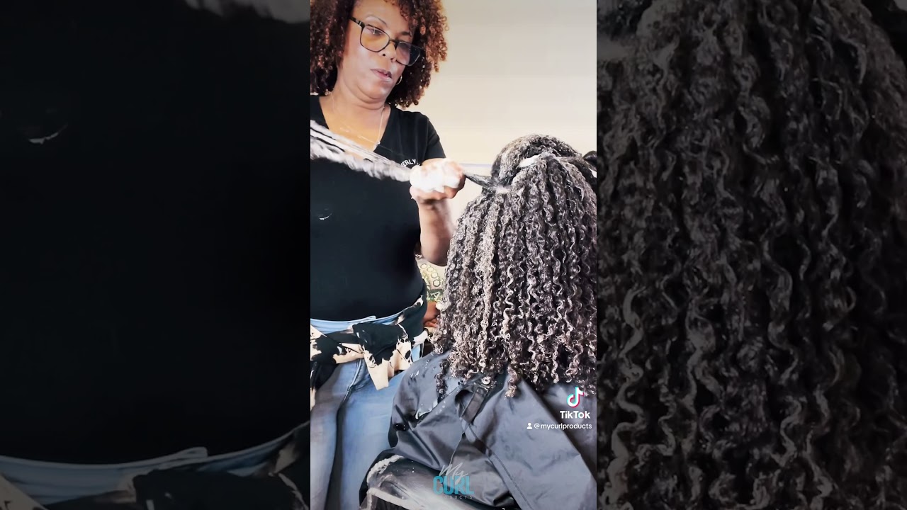 Foam setting Mousse for natural hair