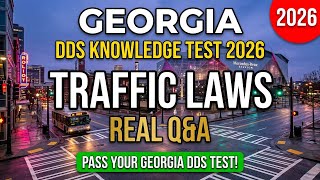 Georgia DMV Traffic Laws Practice Test 2026 — 50 Must-Know Permit Test Questions