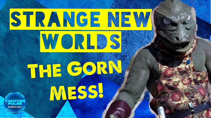 Star Trek strange new worlds season 3 ep 1 review - the Gorn mess! 