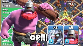 E-TITANS + THROWERS= SUPER STRONG! TH17 Attack Strategy(clash of clans)
