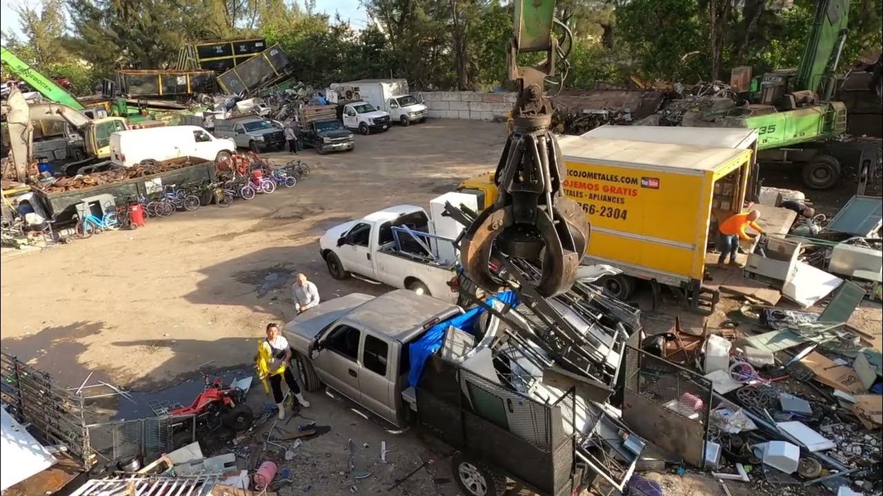 work day in junkyard in Miami 3 YouTube