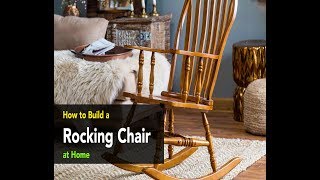 This video will let you know about how to build a rocking chair from scratch. It starts from the raw wooding cutting to the final primer 